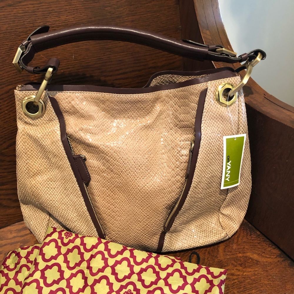 orYANY Anaconda Leather Handbag Purse - Picture 2 of 4